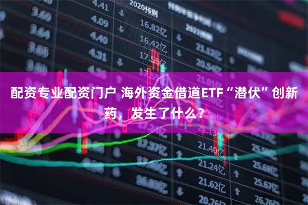 配资专业配资门户 海外资金借道ETF“潜伏”创新药,发生了什么?
